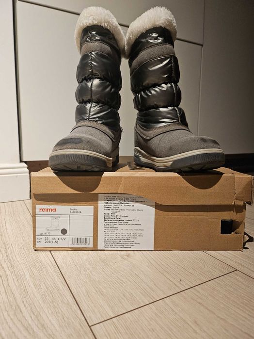 Зимові чоботи Reima, 33р.