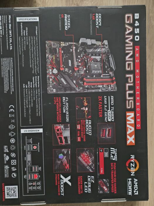 MSI B450 Gaming Plus Max