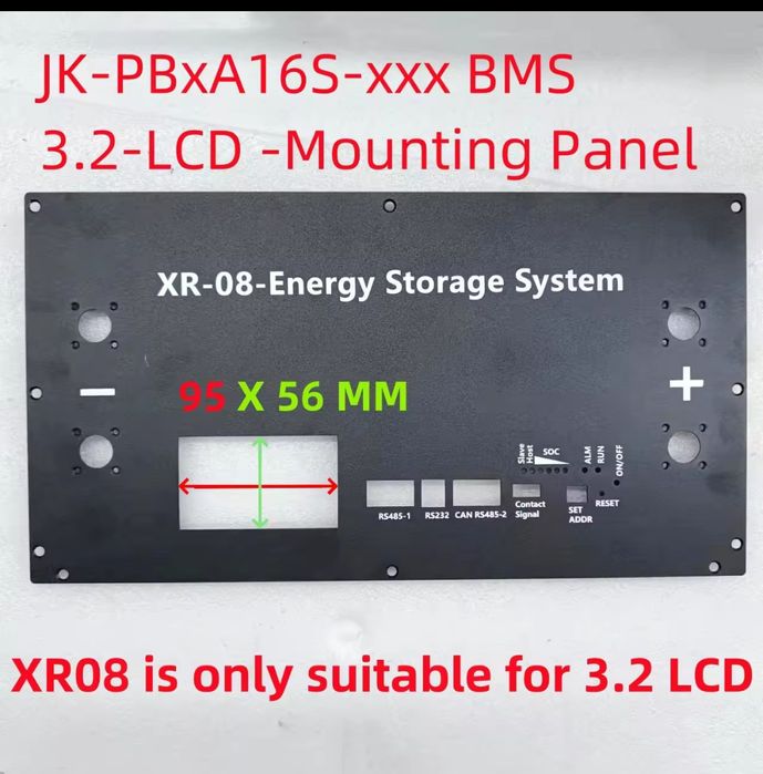 Панель для инверторной JK BMS.100a,150a,200a.