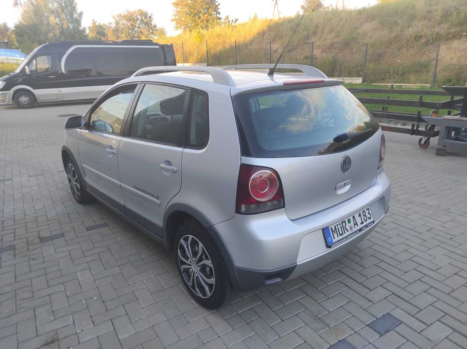 Vw Polo Cross 1,4 benz,import Niemcy,bardzo ładne,opłacone,2007 rok