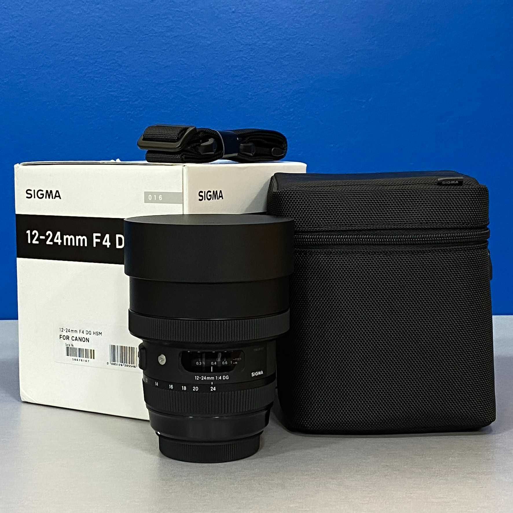 Sigma ART 12-24mm f/4 DG HSM (Canon) - 3 ANOS DE GARANTIA