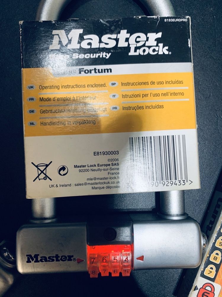 Aloquete novo  marca Master Lock
