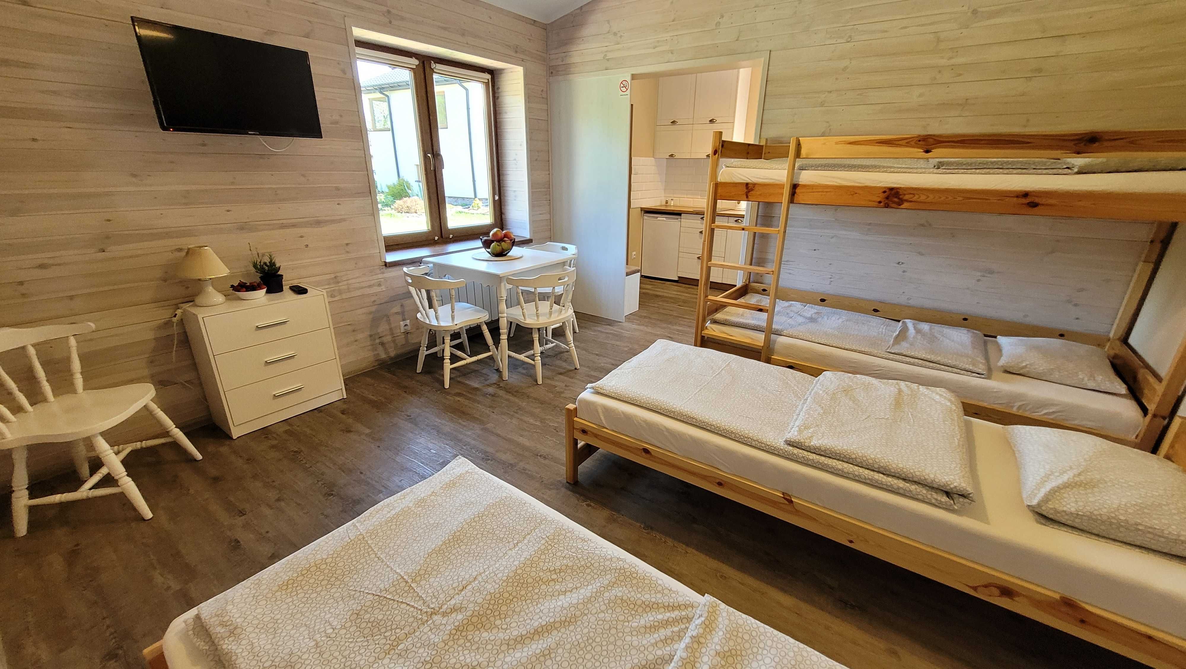 Wynajem Domków Apartamentów Pokoi Podgrzewany Basen Balia Sauna Nocleg