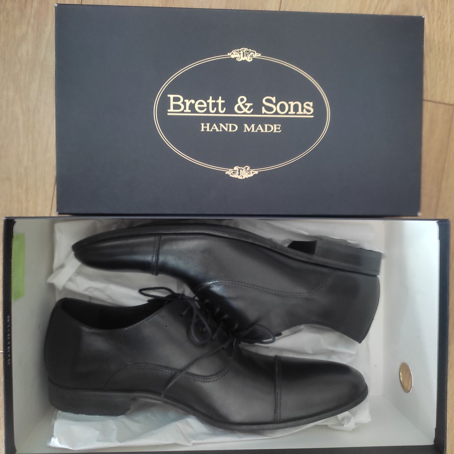 Brett & Sons eleganckie buty męskie 39