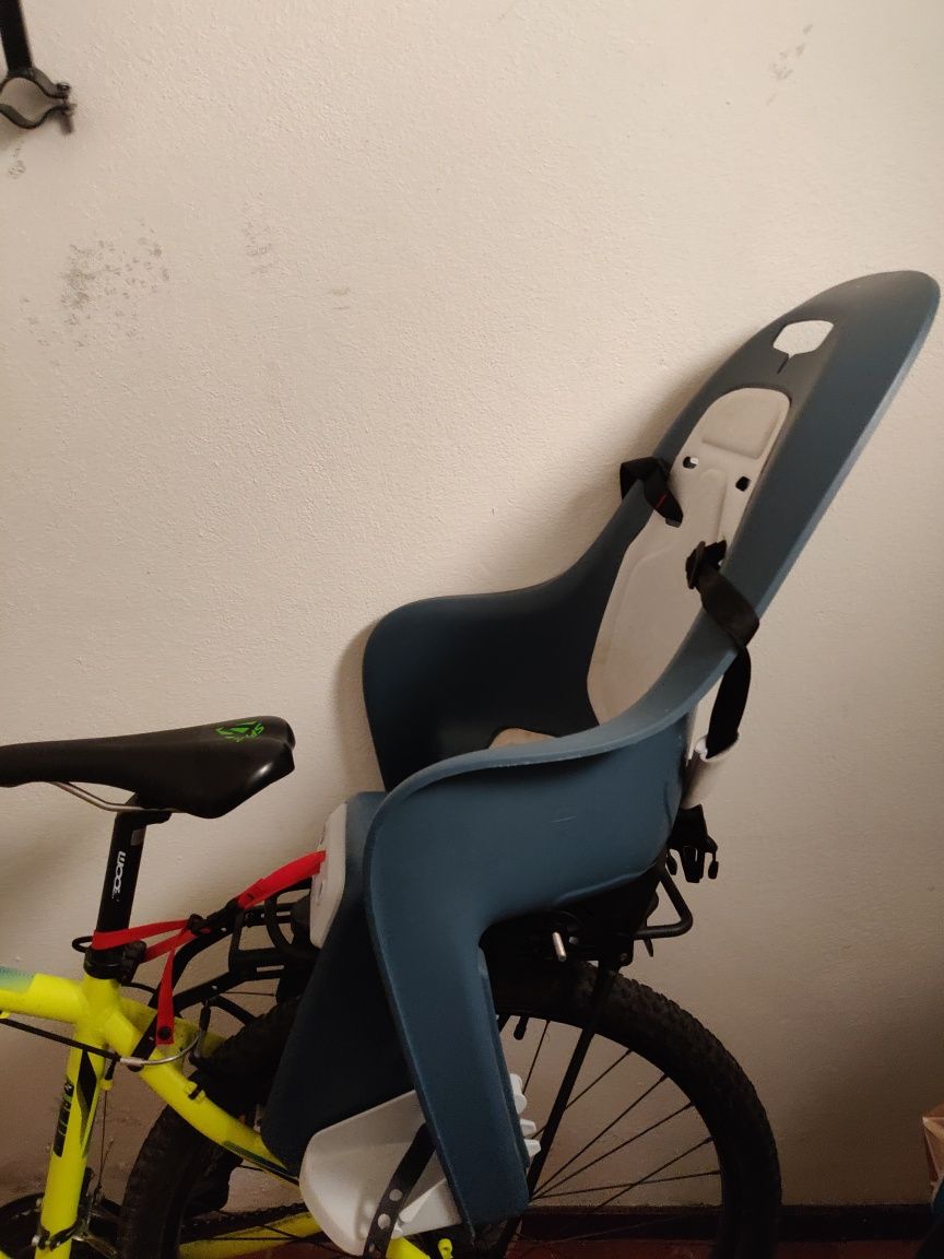 Cadeira Criança + porta bagagem para Bicicleta