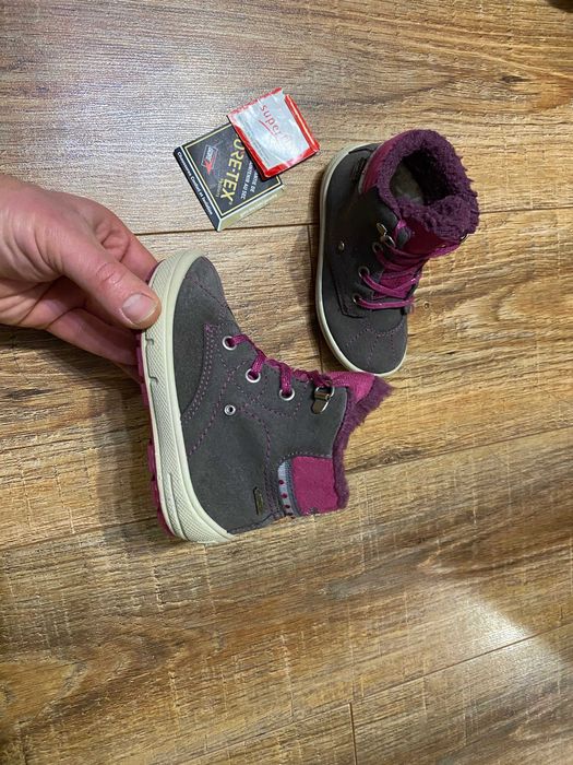Superfit GoreTex ботинки зимние термо сапожки черевики на девочку р.23