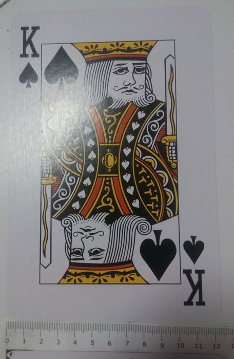 Baralho cartas gigante