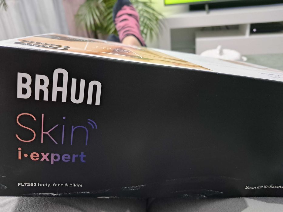 Depilator BRAUN Skin i·expert Smart IPL PL7253 Czujnik SkinPro 2.0