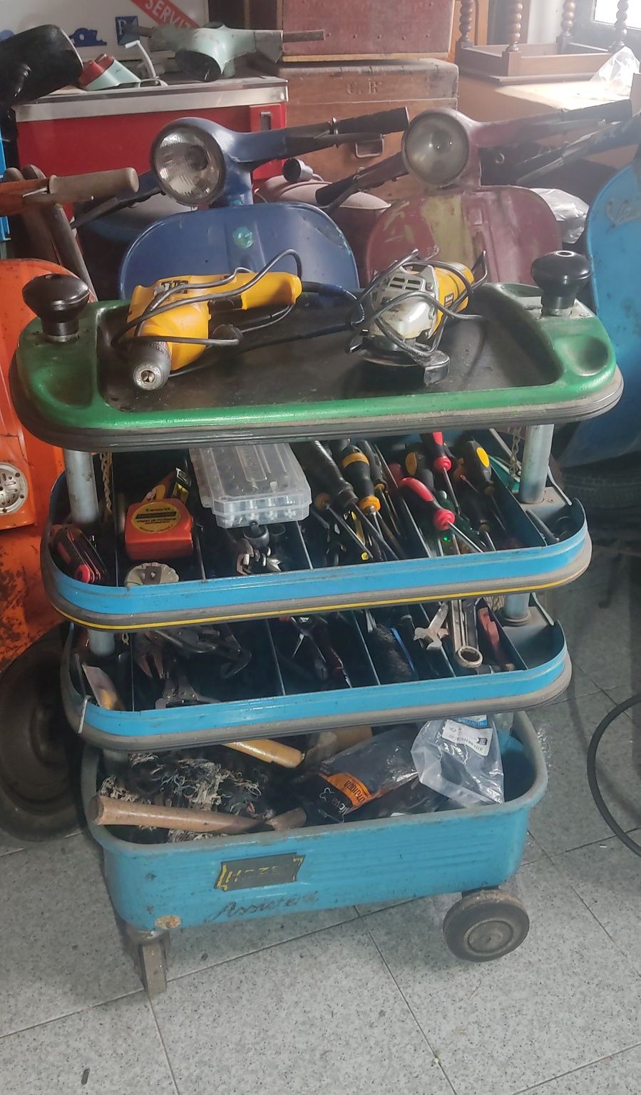 Hazet carrinho de ferramenta
