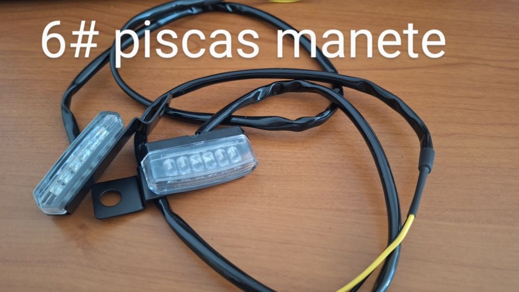 Piscas / Intermitentes em LED para Mota