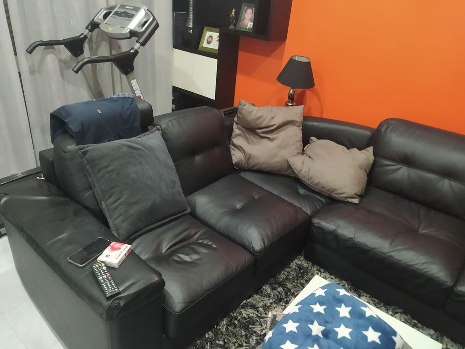 Sofá sala grade cor preto