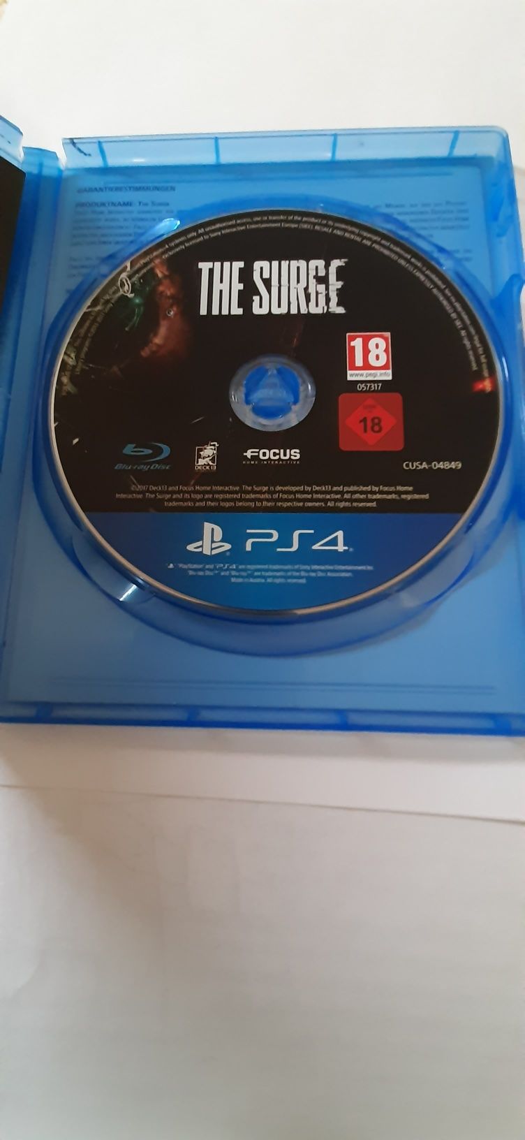 Ps4 gra The Surge .
