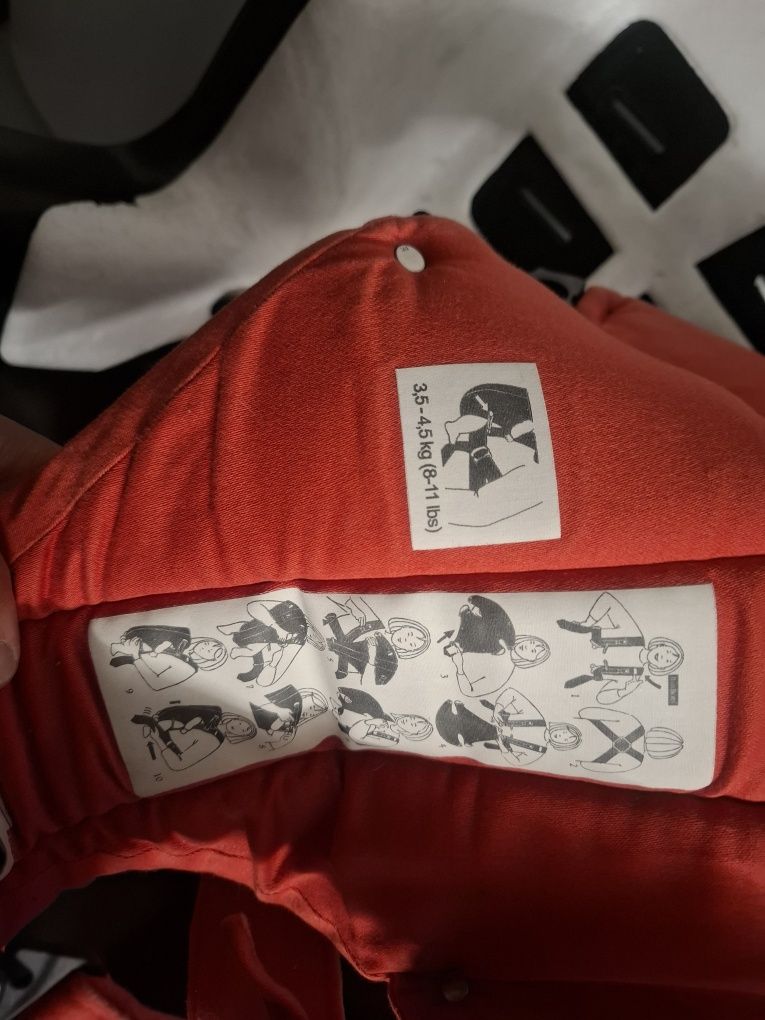 Marsupio BabyBjorn Laranja