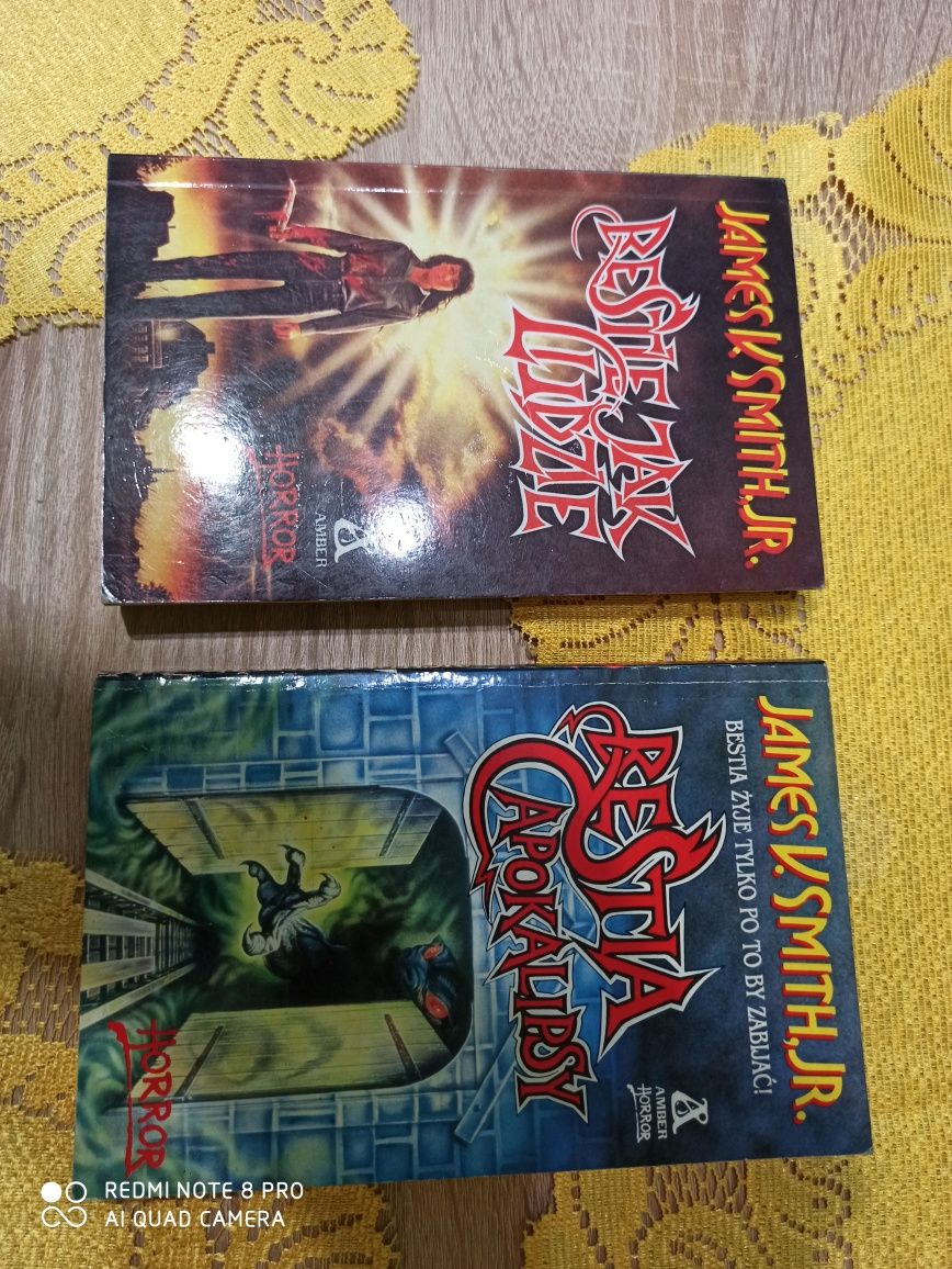 Horror James V.Smith, Jr. Bestie jak ludzie Bestia apokalipsy 2 szt
