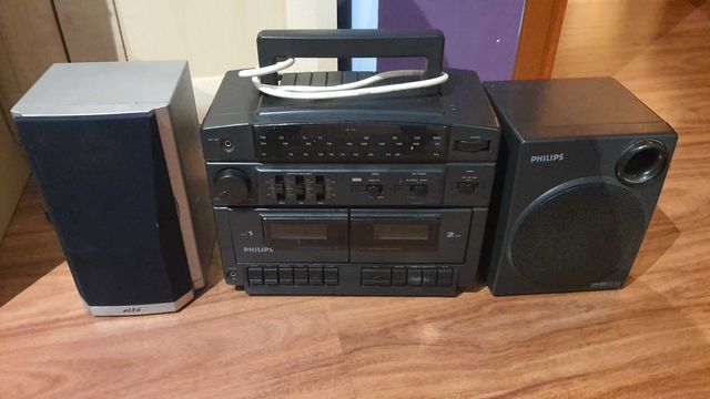 Wieża Philips AW7520 radio FM z głośnikami