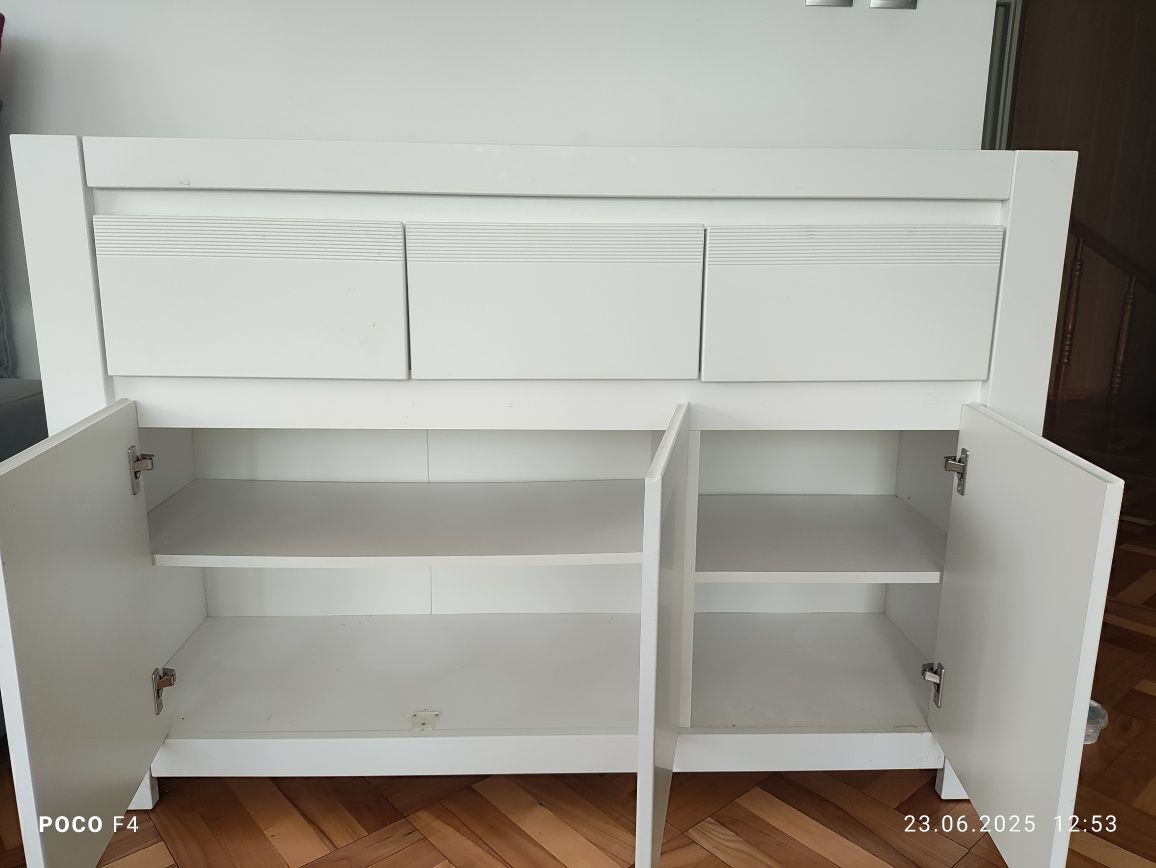 Komoda biała półmat