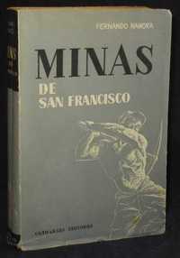 Livro Minas de San Francisco Fernando Namora 1981