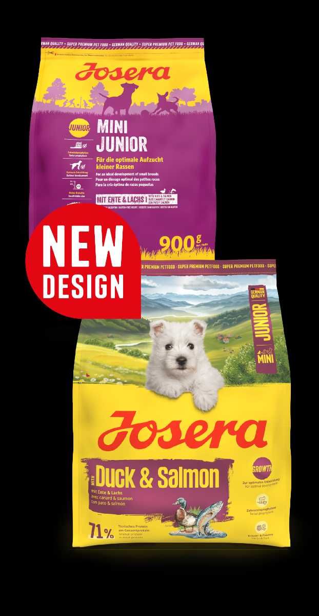 Josera Mini Junior Kaczka Łosoś 10kg szczenieta małych ras