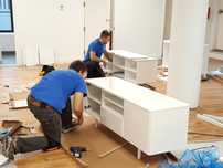 Montaż skręcanie mebli z paczek IKEA, castorama, Agata. Szafy, komody