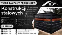 Wiata Śmietnikowa na wymiar, segregator, wiata 2x2 2x3 3x2 3x3 3x4 3x5