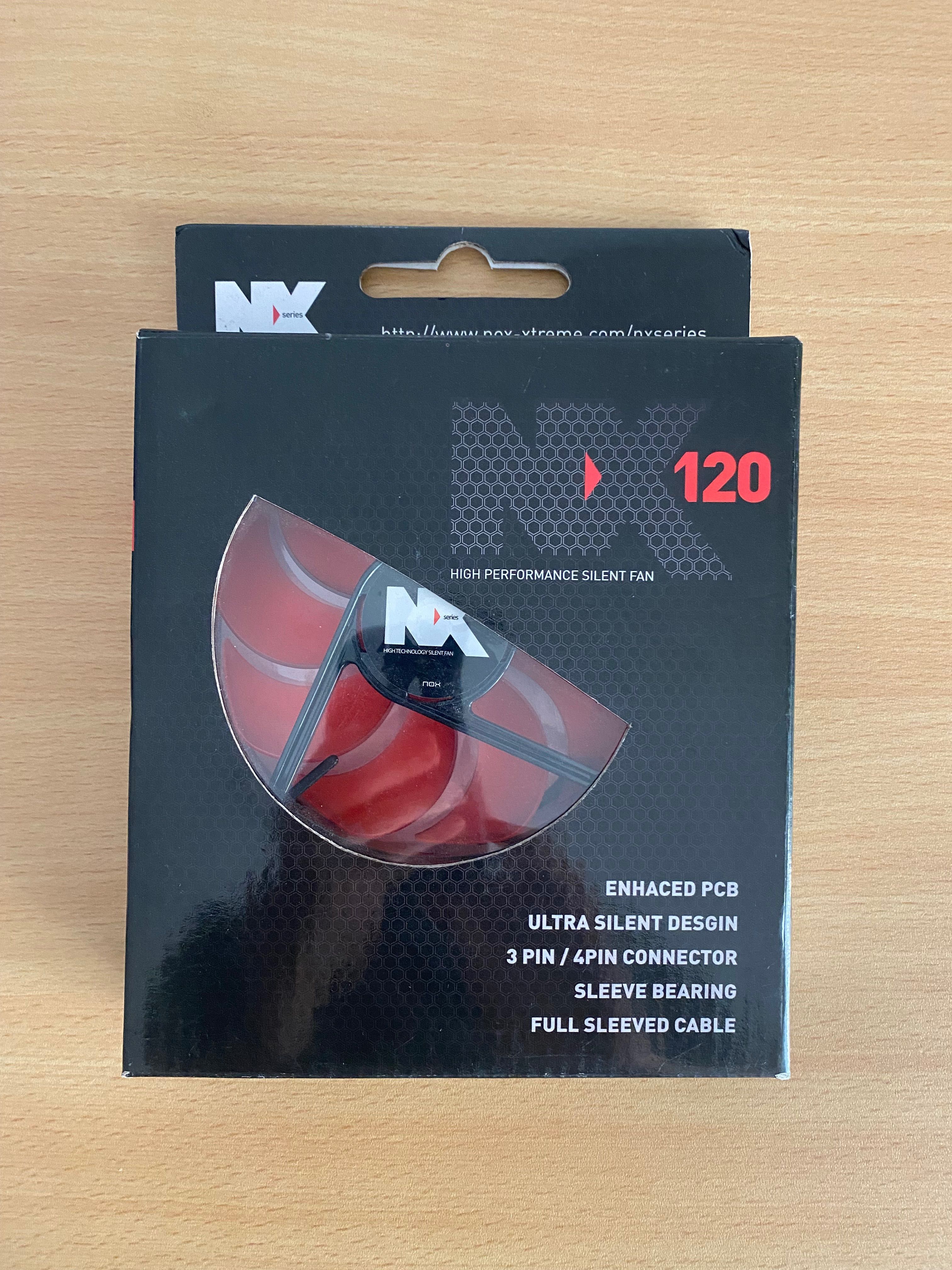 Ventoinha NOX NX120 120mm 1000rpm