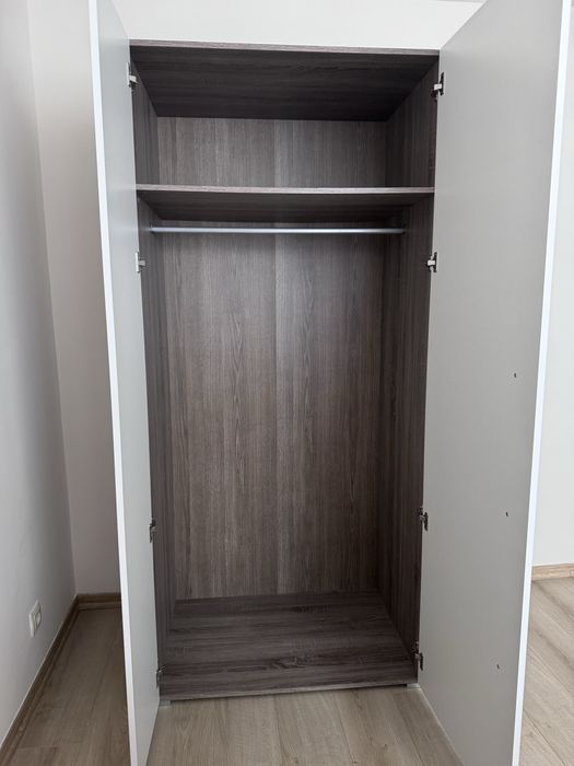 Biała szafa 201x100x60 używana stan idealny