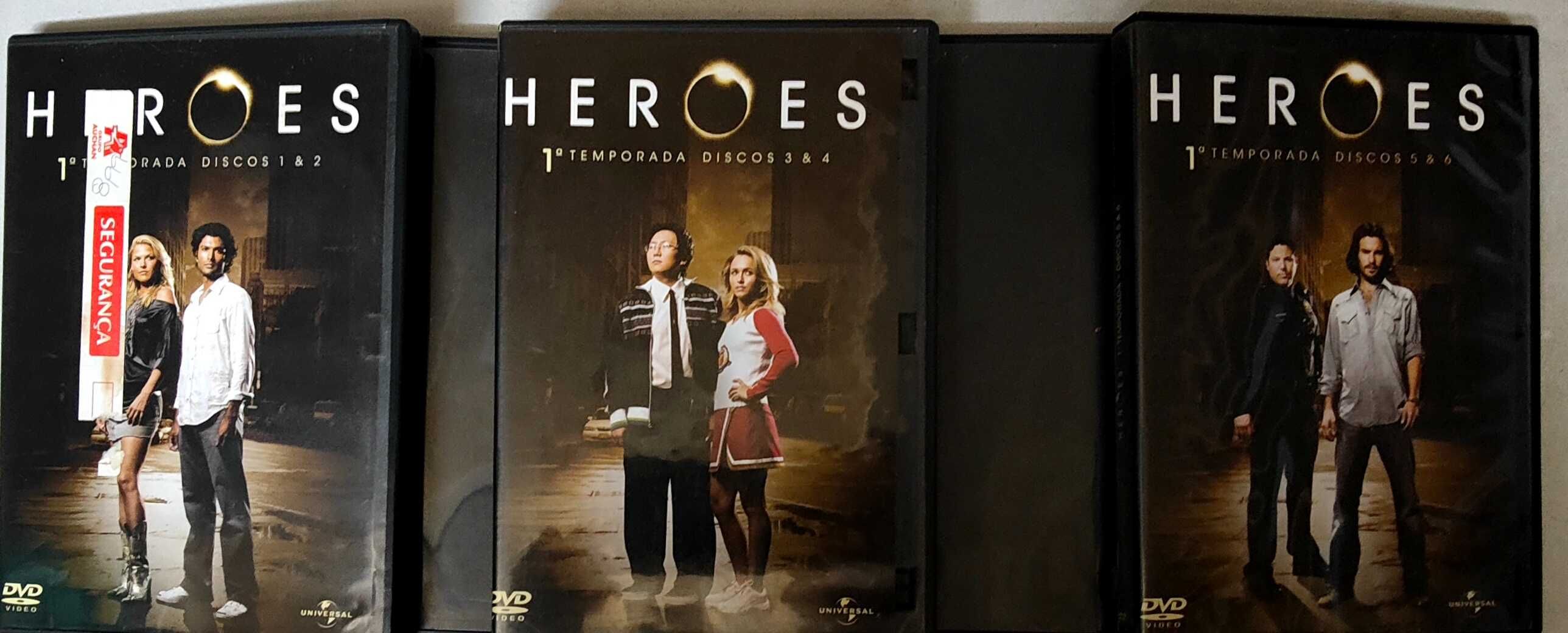 S5-DVD - Filmes série - X-files; Heroes; Nip tuck  - Veja a Discrição