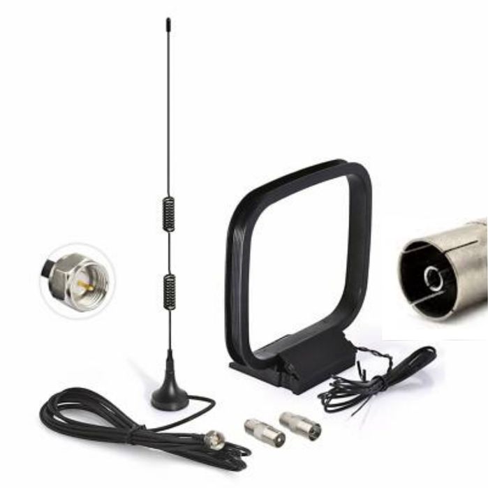 Рамкові, проволочні, штирьові FM антени.