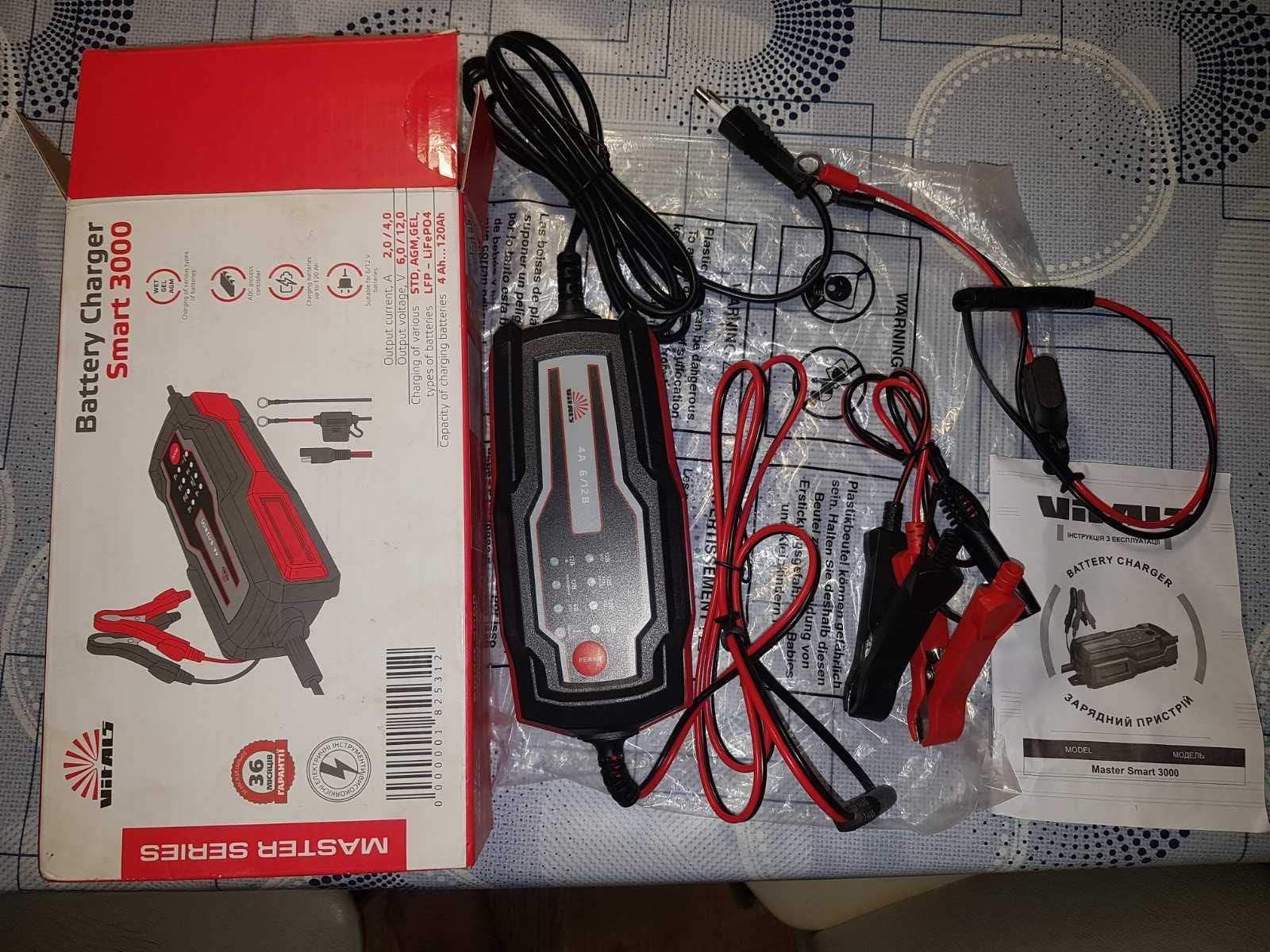 Зарядное устройство Vitals Master Smart 3000
