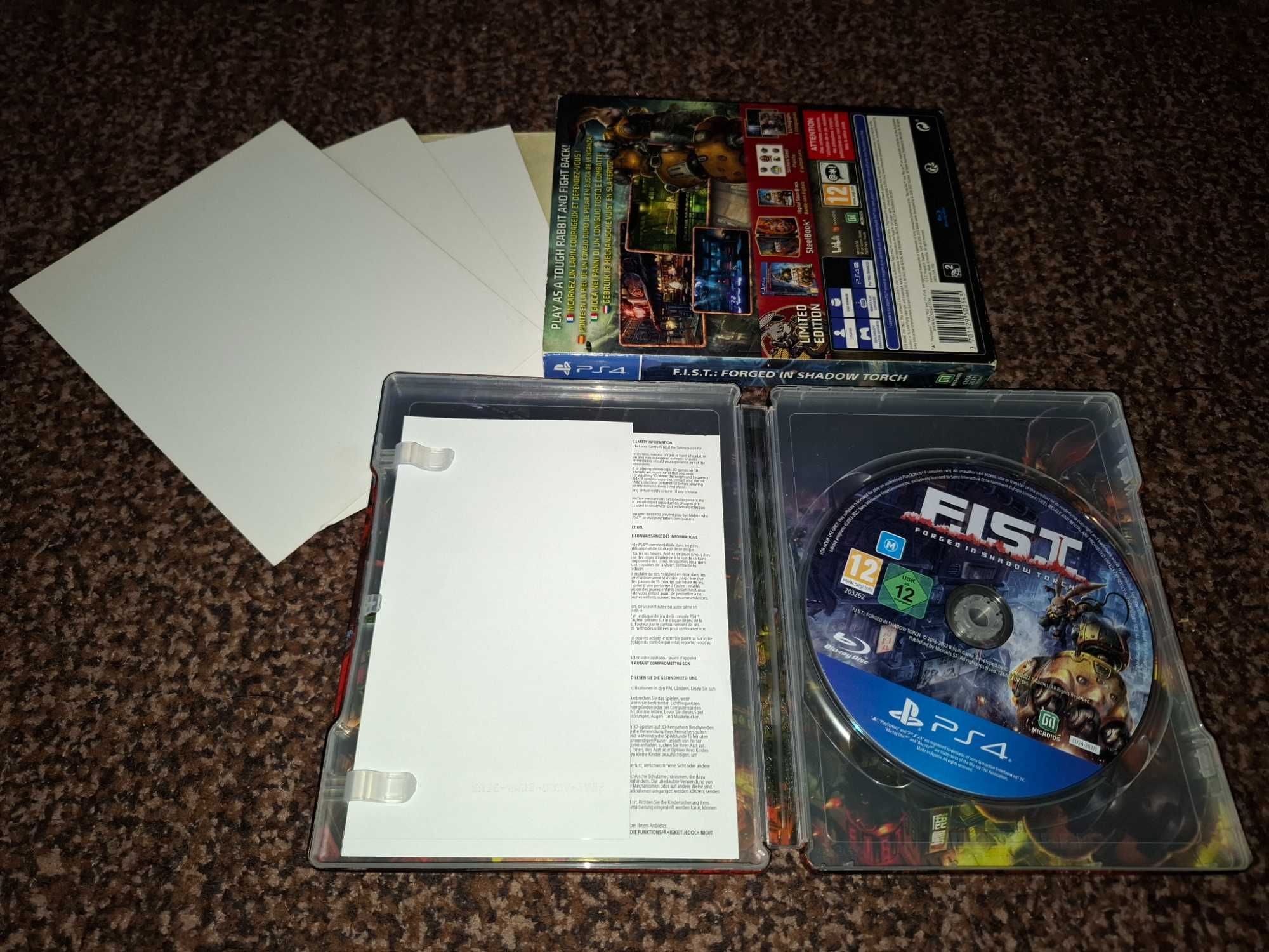 F.I.S.T. Forged in Shadow Torch Limited Edition Steelbook - Sony PS4