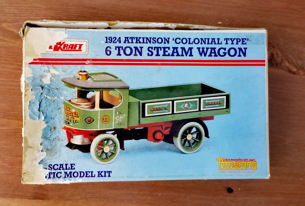 Keil Kraft 1924 Atkinson Colonial Type 6 Ton Steam Wagon 1/72 Selado