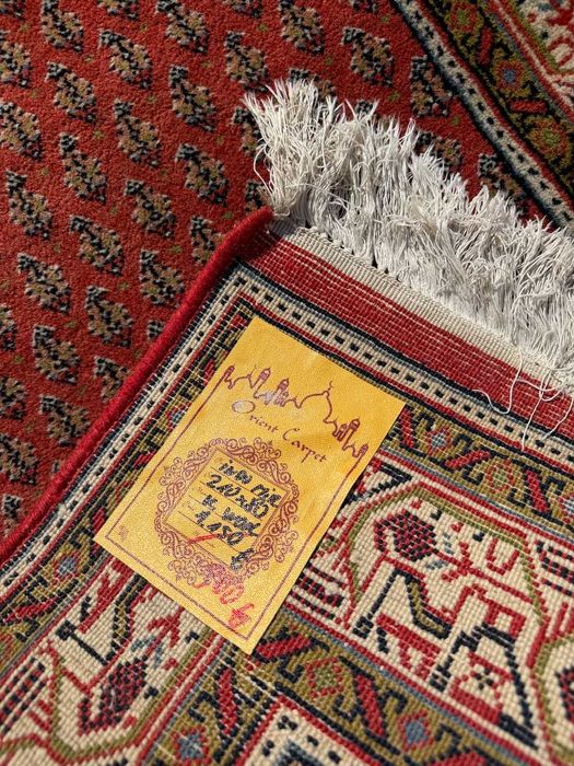 Chodnik Dywan Ręcznie Tkany Kaszmirowy perski Indo Mir 210x80 gal.6tyś