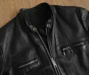 Kurtka skórzana męska BROOKS 70s skóra PILOTKA cafe racer M/L