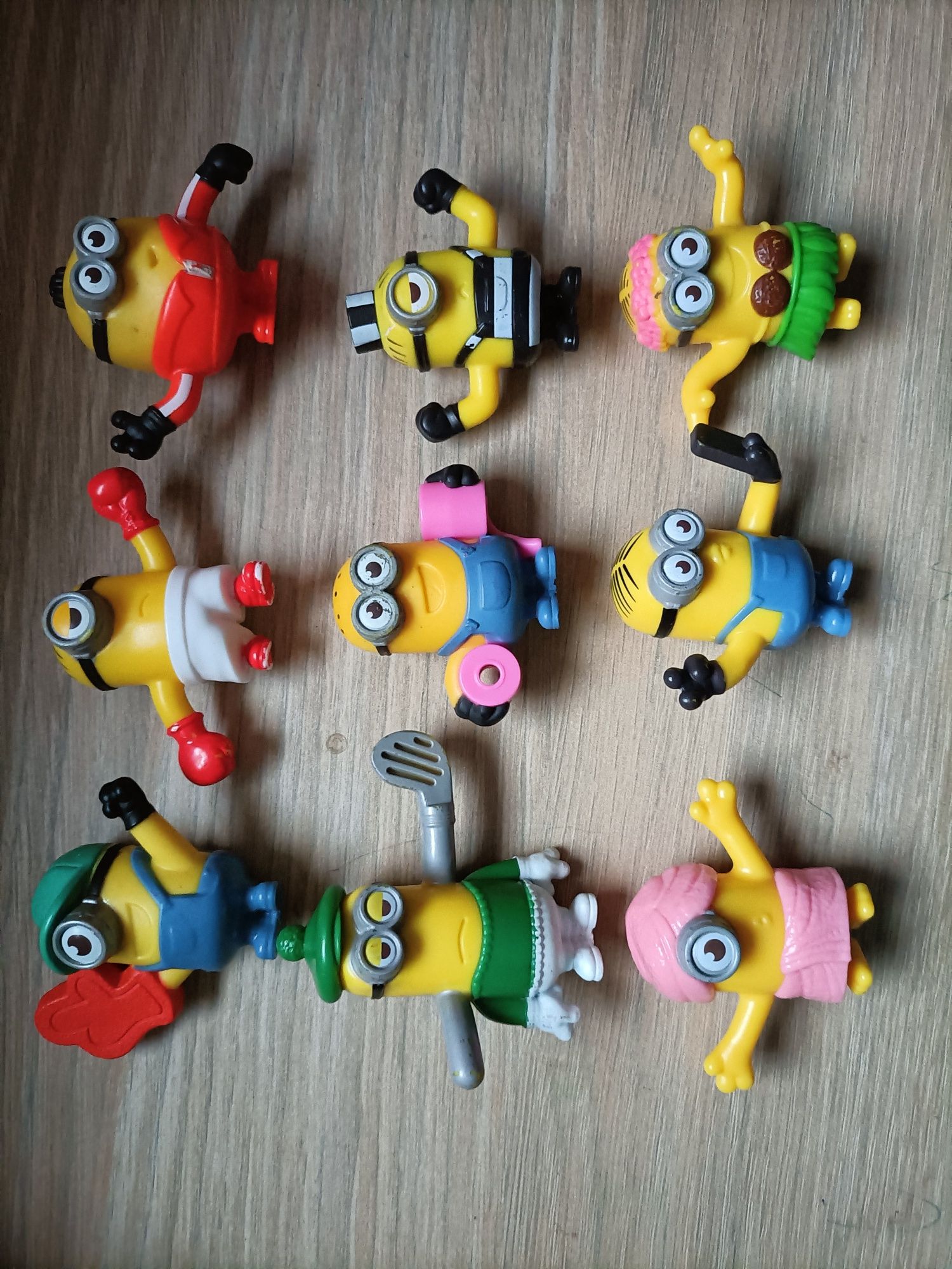 Lote 9 figuras Minions