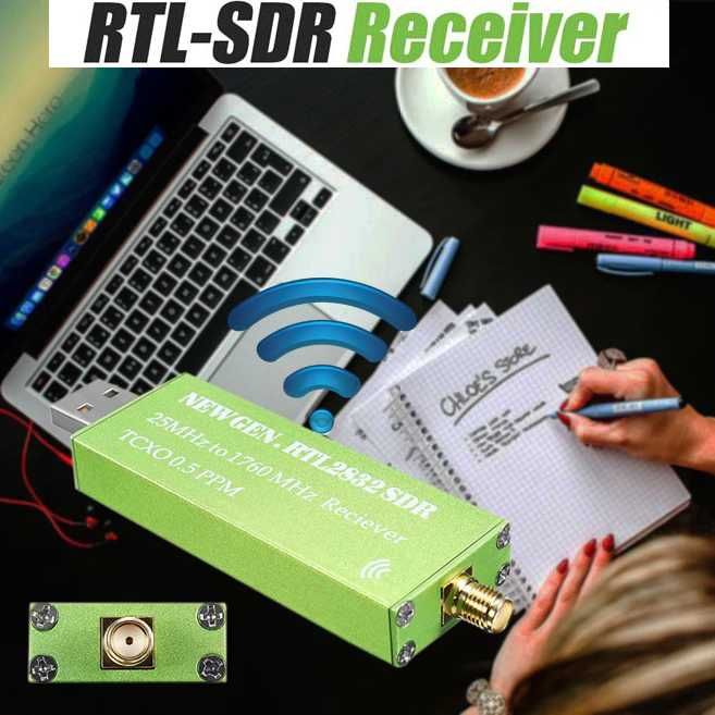 Радиоприемник SDR RTL2832U R820T USB 2.0 (25 KHz — 1.76 GHz)
