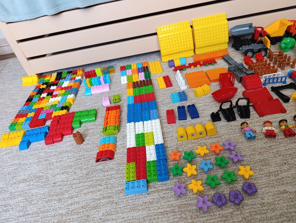 371 деталь великого LEGO для найменших діток!! Машинки, тварини, та ін