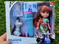 Lalka z mikrofonem z bajki Frozen Kraina Lodu wyprzedaż nowa