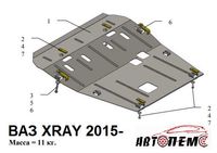 Захист двигуна VAZ Lada Kalina Granta Priora Vesta Xray Niva 2110