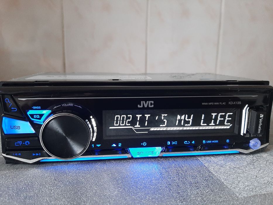 Магнітола Jvc kd-x135usb
