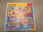 Puzzle Trefl 4 w 1 Super Zings Things