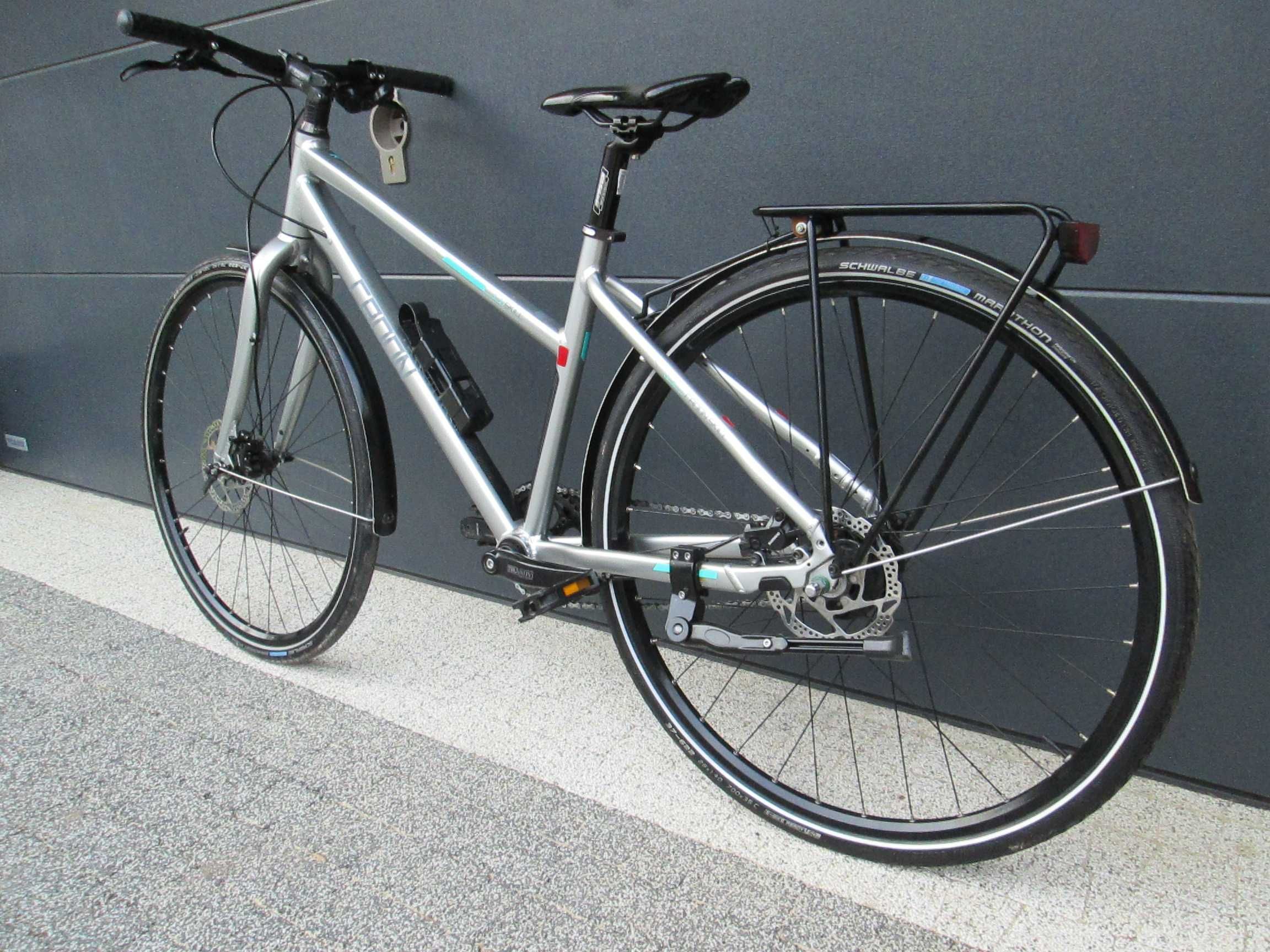 Crossowy rower damski damka RADON Urban SKILL ShimanoALFINE hydraulika