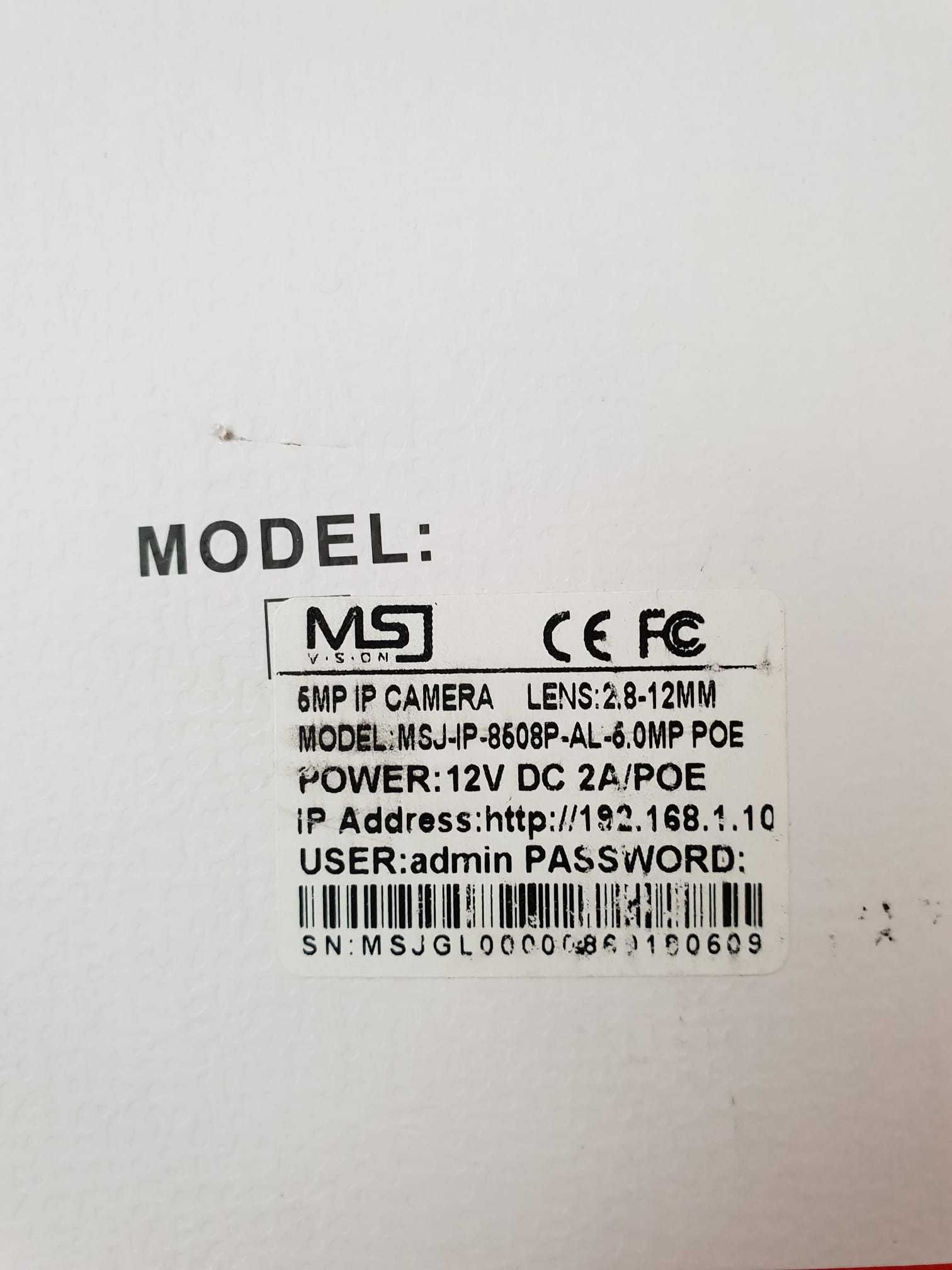 Kamera IP MSJ-IP-8508W-AL- 5MP PoE