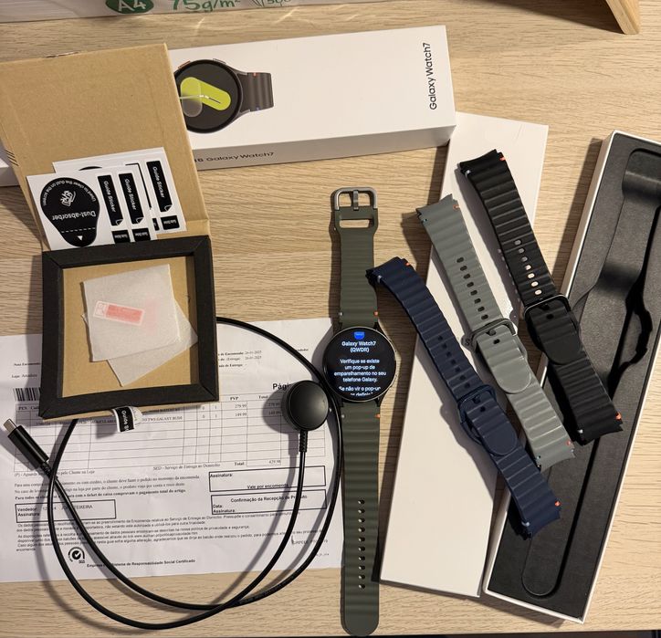 Samsung Galaxy Watch 7 44mm– Como Novo | Mudança para Apple