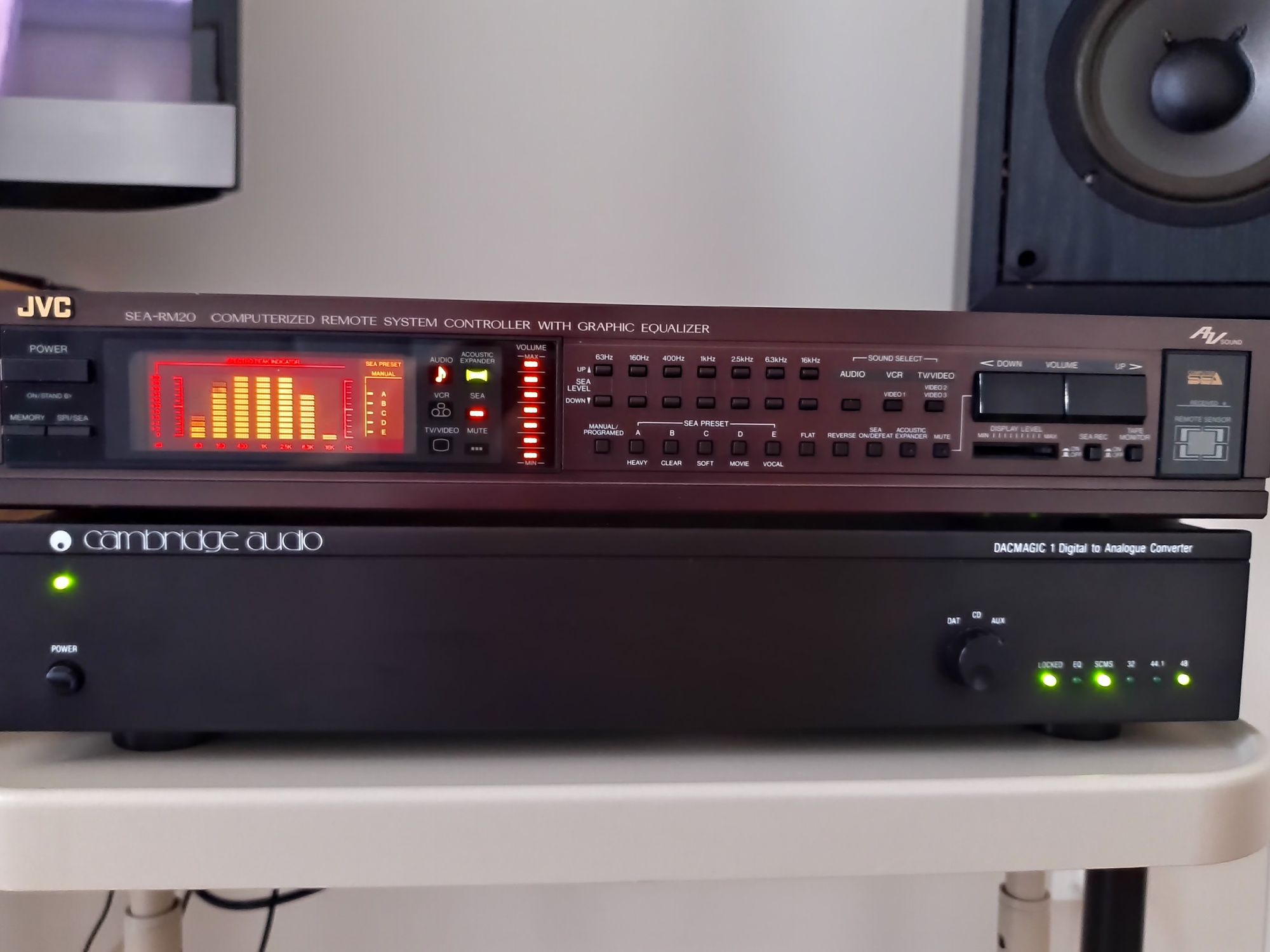 Przedwzmacniacz korektor JVC sea Rm 20