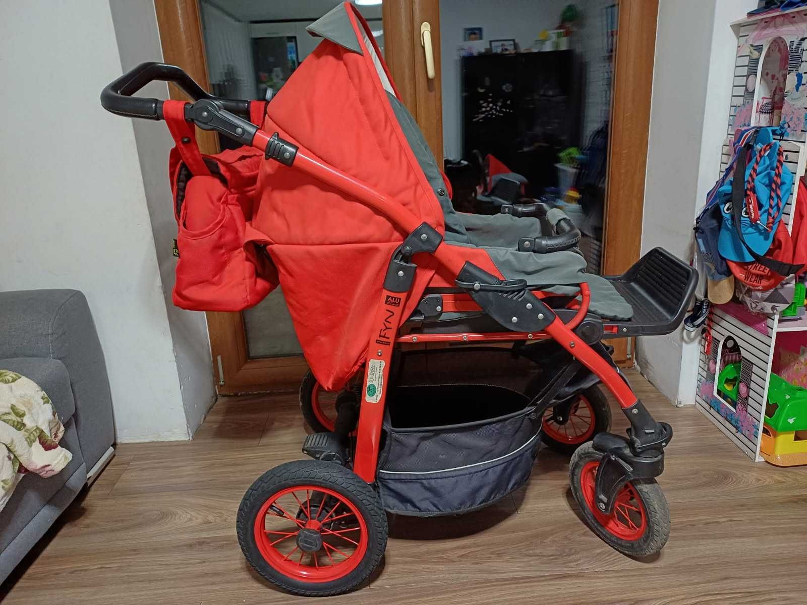 Wózek dziecięcy JEDO ALU line FYN 3w1