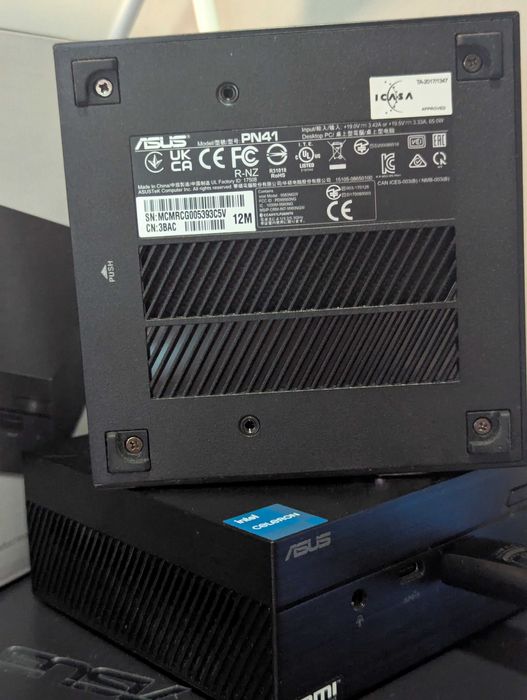 Неттоп Asus PN41 | N4500 2.3ghz 6w | 8GB | 120SSD | Com-port