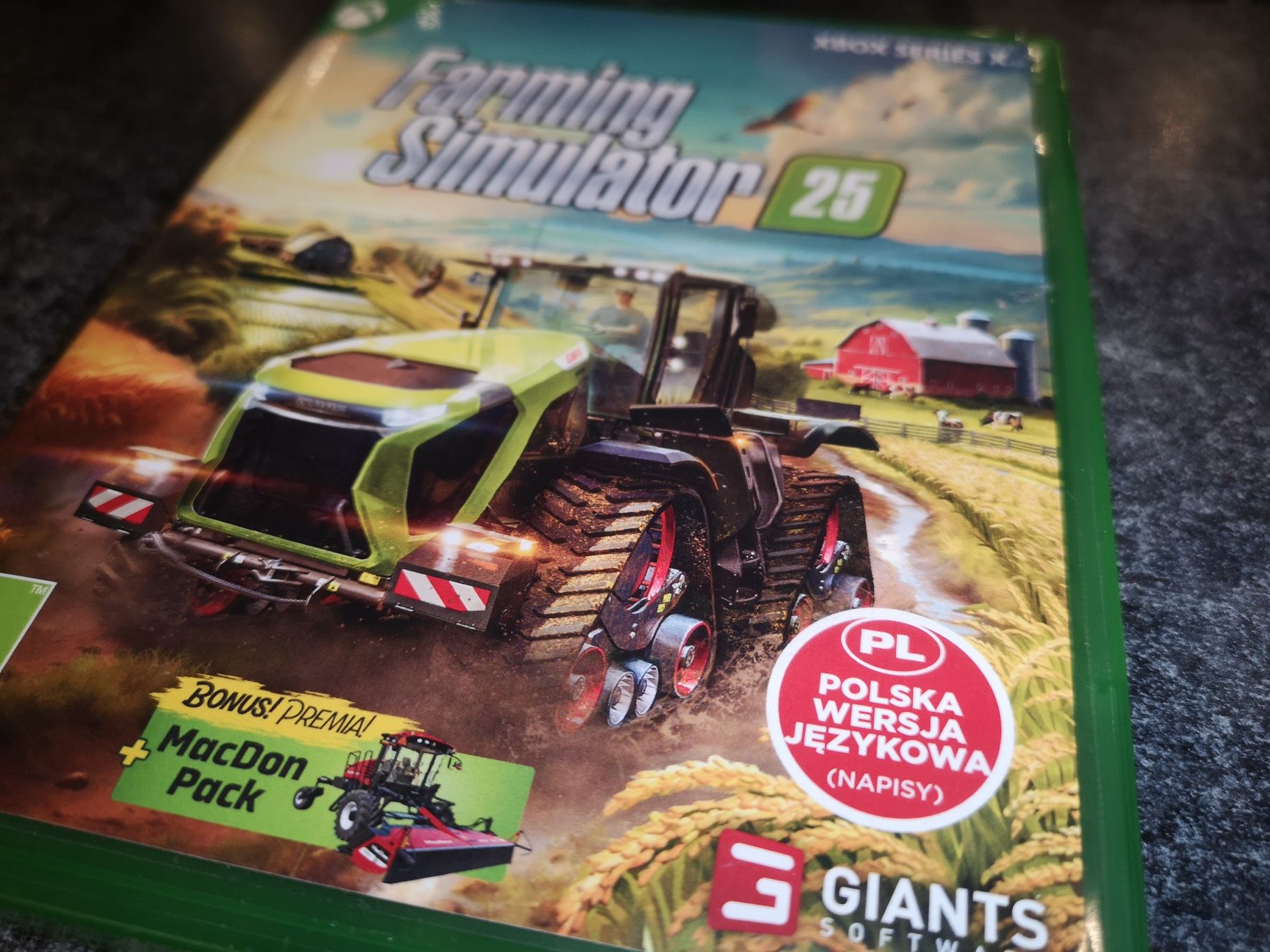 Farming Simulator 25 XBOX SERIES X gra PL k