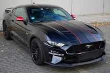 Ford Mustang GT PREMIUM Performance Pack 2021r., skóra, akt. wydech, ASO, JAK NOWY!