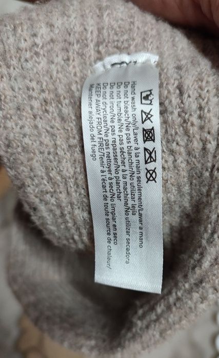 Opaska beżowa damska