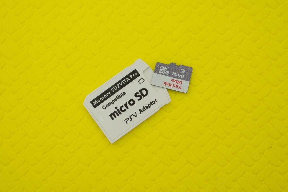 Адаптер PSP переходник SD2Vita microSD Sony Memory Stick PRO Duo MS